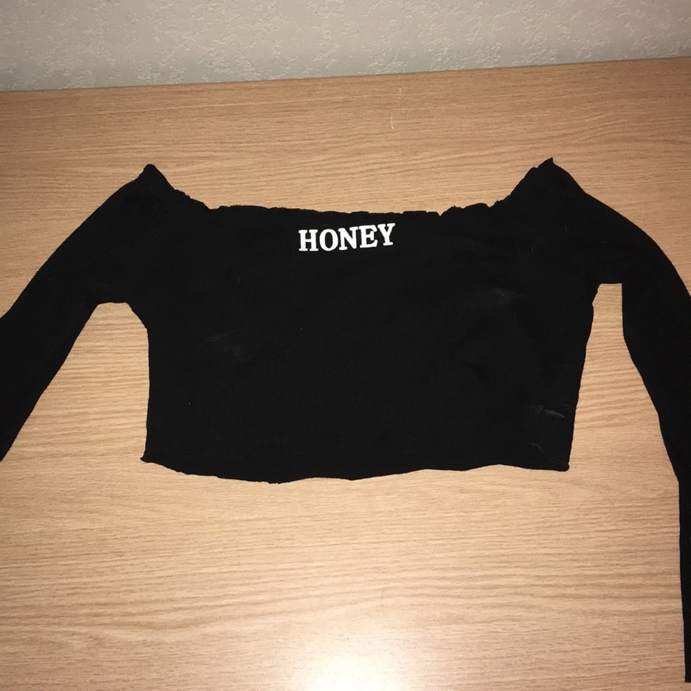 Long Sleeve Cropped Shirt